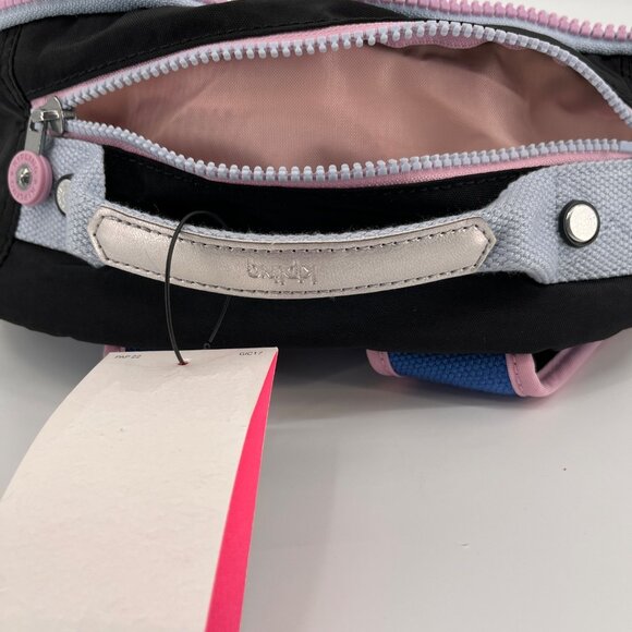 Kipling Seoul Backpack Nylon Iridescent Logo Adjustable Straps Laptop Sleeve - Picture 11 of 15